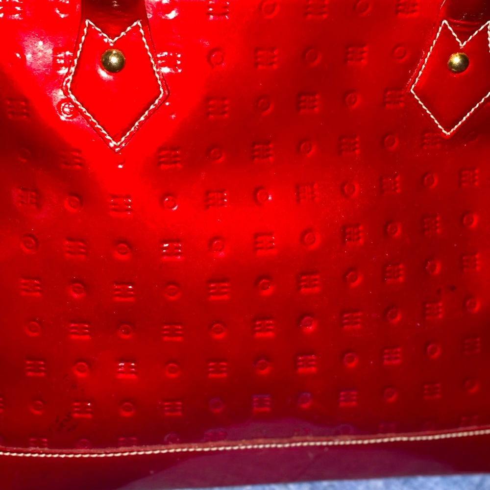 Red Arcadia shoulder bag